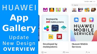 Huawei App Gallery - Update with new design