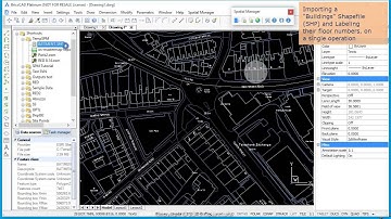 Labeling objects while importing (BricsCAD) - Spatial Manager™ Blog
