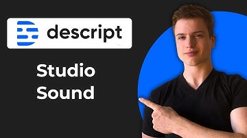 How To Use Studio Sound In Descript (Working 2025)