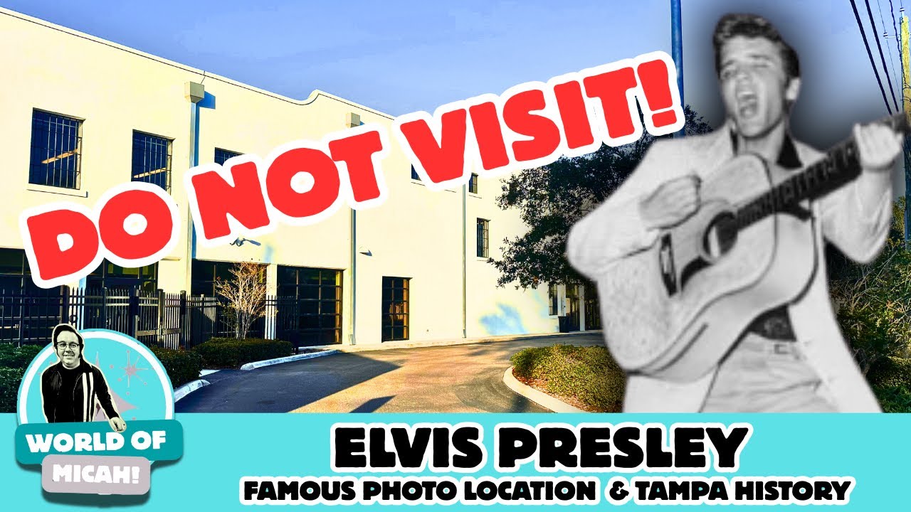 Элвис Пресли в Тампе, Флорида | История 1955-1976 годов! Место, где была сделана знаменитая фотог...