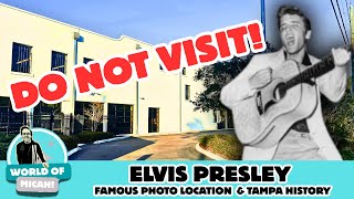 Elvis Presley in Tampa Florida | 1955-1976 History! Where the Famous Tonsil Photo was taken!