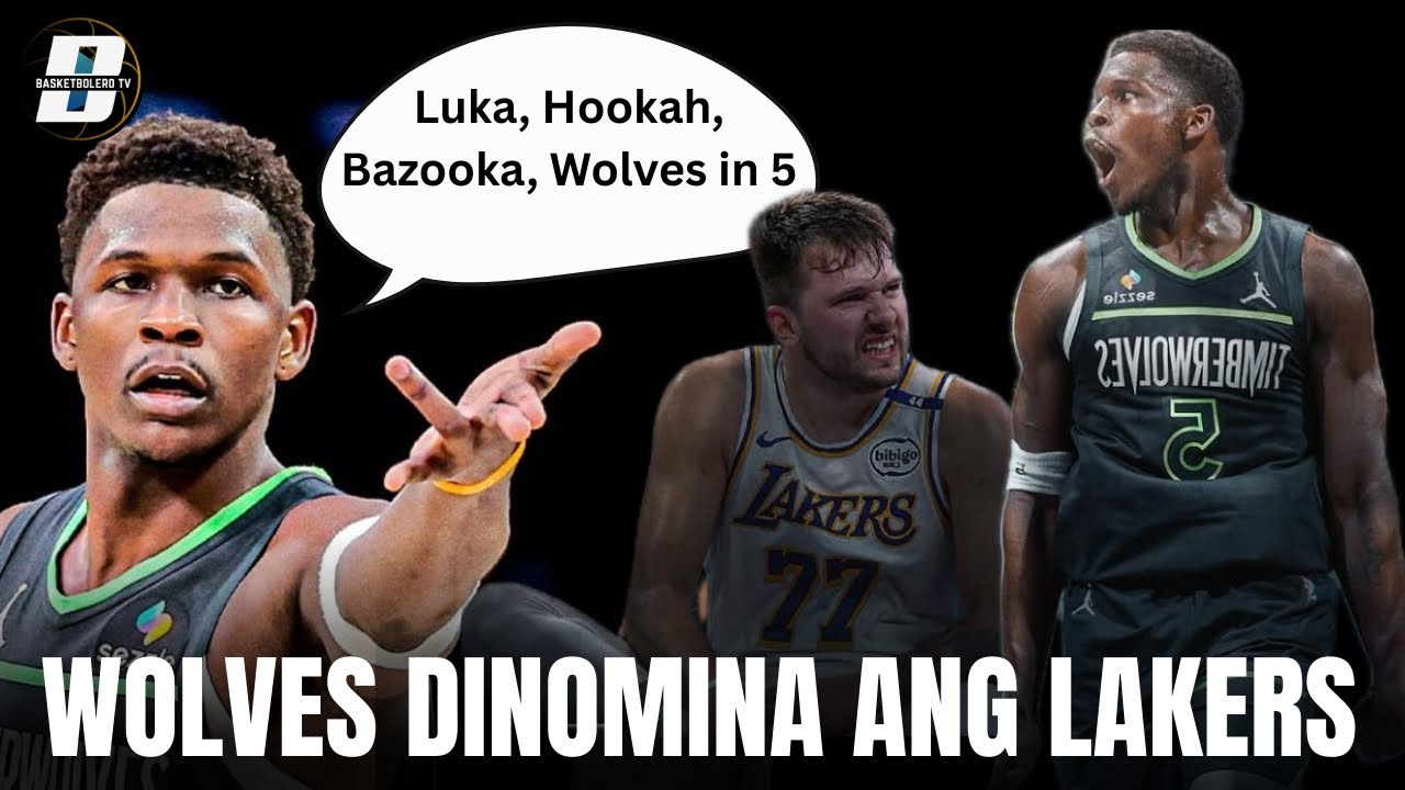 Paano tinalo ng Wolves ang Lakers sa game 1 | Full Breakdown - YouTube