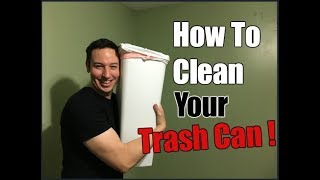 How To Clean a Trash Can in 3 Easy Steps! | Clean With Confidence