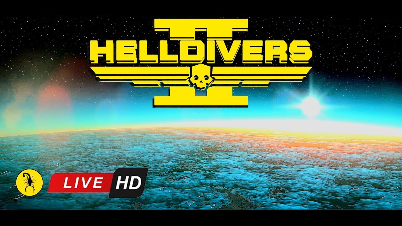 🔴 LIVE - Helldivers 2 - Alien Rust - YouTube