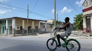Las calles en Cuba calientes por las altas temperaturas, Miércoles 15 de Mayo por Caibarién.
