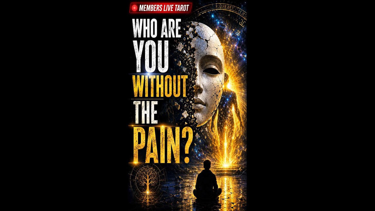🔴 MEMBERS LIVE TAROT | Who Are You Without The Pain? ⚡ #mrcosmic #tarot thumbnail