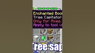 Minecraft Goblin Trader & Tree Capitator: OMG! #shorts