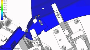 Spot welding simulation - Using real fixture design [Martensite formation analysis]