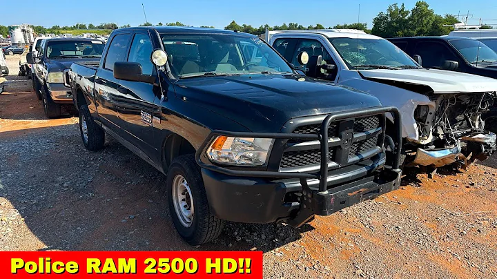 This ex-Police Truck is an Insane Steal at Copart! RAM 2500 HD!