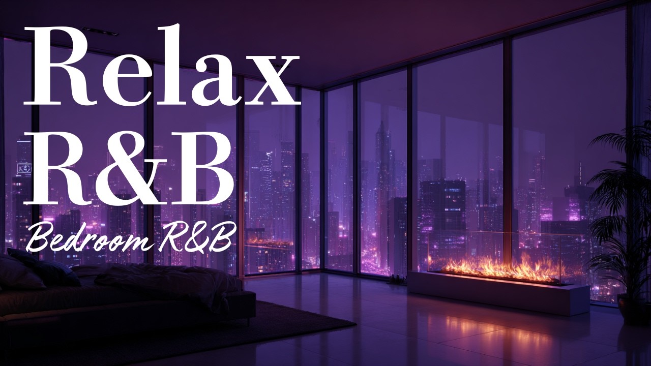 R&B Relax Chill Music 🔥 Midnight Penthouse Skyline · Deep Late Night City Vibes