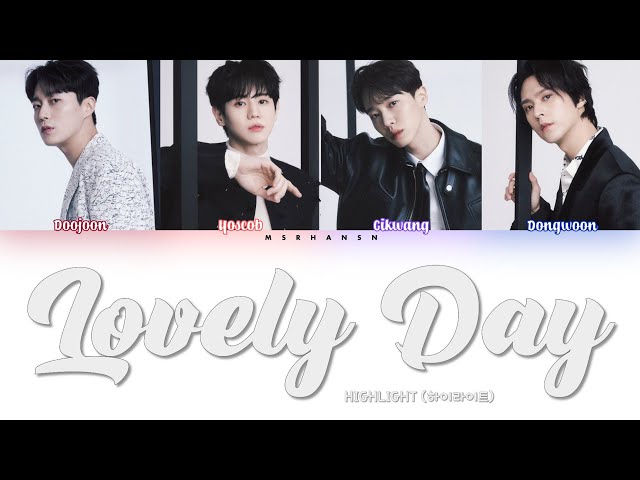 HIGHLIGHT (하이라이트) – Lovely Day [Han|Rom|Eng] Color Coded Lyrics class=