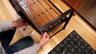 Backyard Expressions Metal American Flag Outdoor Wooden Slats Bench Review by 9malls 155 views 10 days ago 7 minutes, 50 seconds