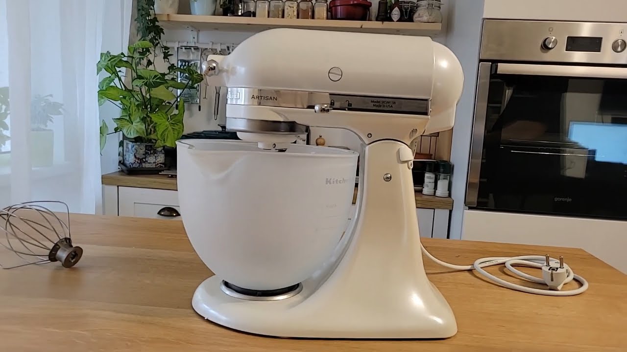 UNBOXING KITCHENAID ARTISAN PEARL WHITE