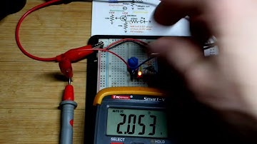Collector To Emitter Voltage Multimeter Measured NPN BJT Follower Circuit