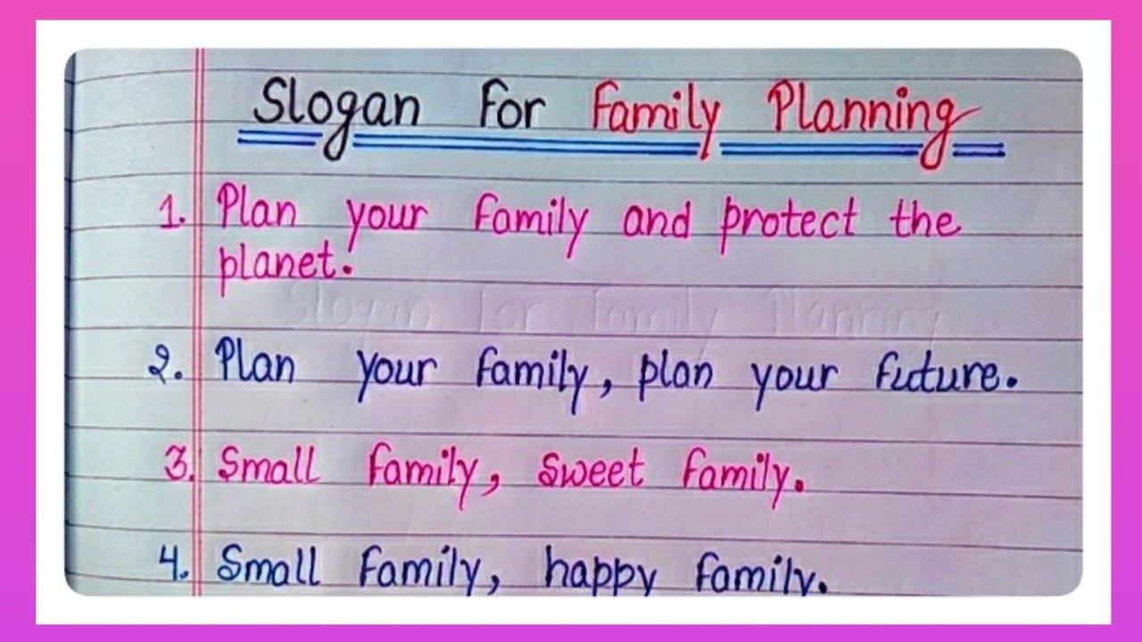 10 Best Slogan For Family Planning In English L Slogan For Family 10-best-slogan-for-family-planning-in-english-l-slogan-for-family
