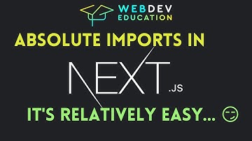 Next JS absolute imports (it