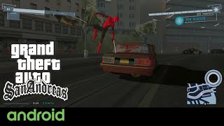 Spider-Man Mod | Upgraded Suit [Retextured] Gameplay - GTA SA Android