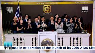 GOLD HOUSE RINGS THE CLOSING BELL®