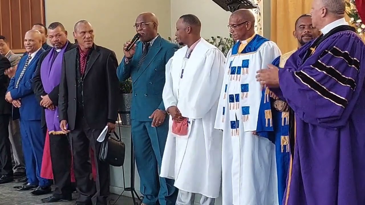 Verskillende Leiers stel hulle self  bekend by Ordynings diens. / Fisantekraal