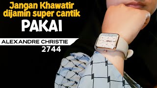 Sporty Kalem  Jam Tangan Wanita Alexandre Christie 2744