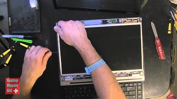 HP ELITEBOOK 8440P how to install LCD back