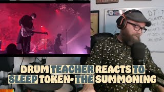 Drum Teacher Reacts To Sleep Token - The Summoning - Episode 138