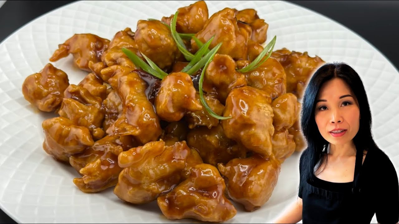 Panda Express Style Orange Chicken Recipe! 陈皮鸡 - YouTube
