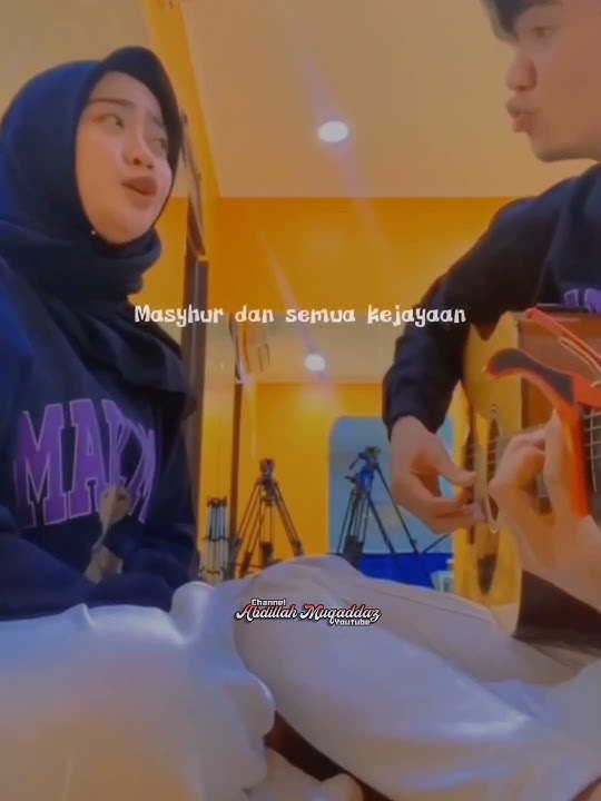 Story Wa Sekali Seumur Hidup Lesti 'Story Wa Gitar Berhijab Viral Tiktok 2023' #abdillahmuqaddaz