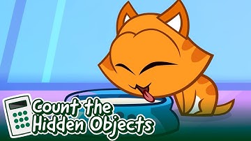 Count Hidden Objects with Om Nom 💚