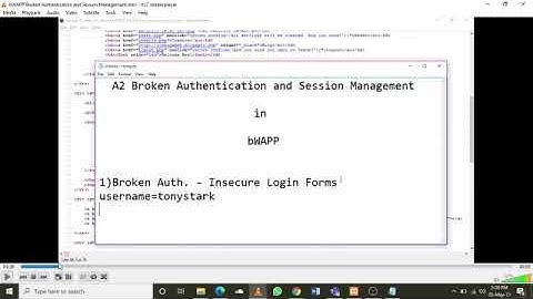 Broken Authentication and session management using bWAPP vulnerable application by Ramal Abbas