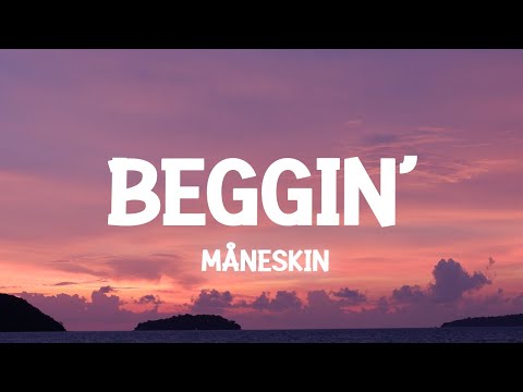 Måneskin - Beggin' (Lyrics/Testo TikTok) ratatata im begging begging you