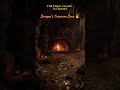 Dragon's Treasure Cave 🔥 Fantasy Fireplace Ambience #Shorts
