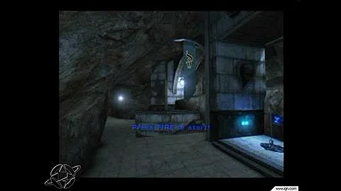 Unreal Tournament 2003 PC Games Gameplay - Water and canyons