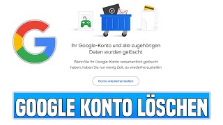 Google Konto Löschen Tutorial (Deutsch) | Google, Gmail, Youtube Account Löschen