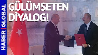 Cumhurbaşkanı Erdoğan Ile İlham Aliyev Arasında Gülümseten Diyalog