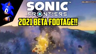 Sonic Frontiers: EARLY 2021 BETA Kronos Island FOOTAGE!!