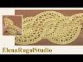 How to Make Wide Crochet Lace Demo Version Tutorial 28