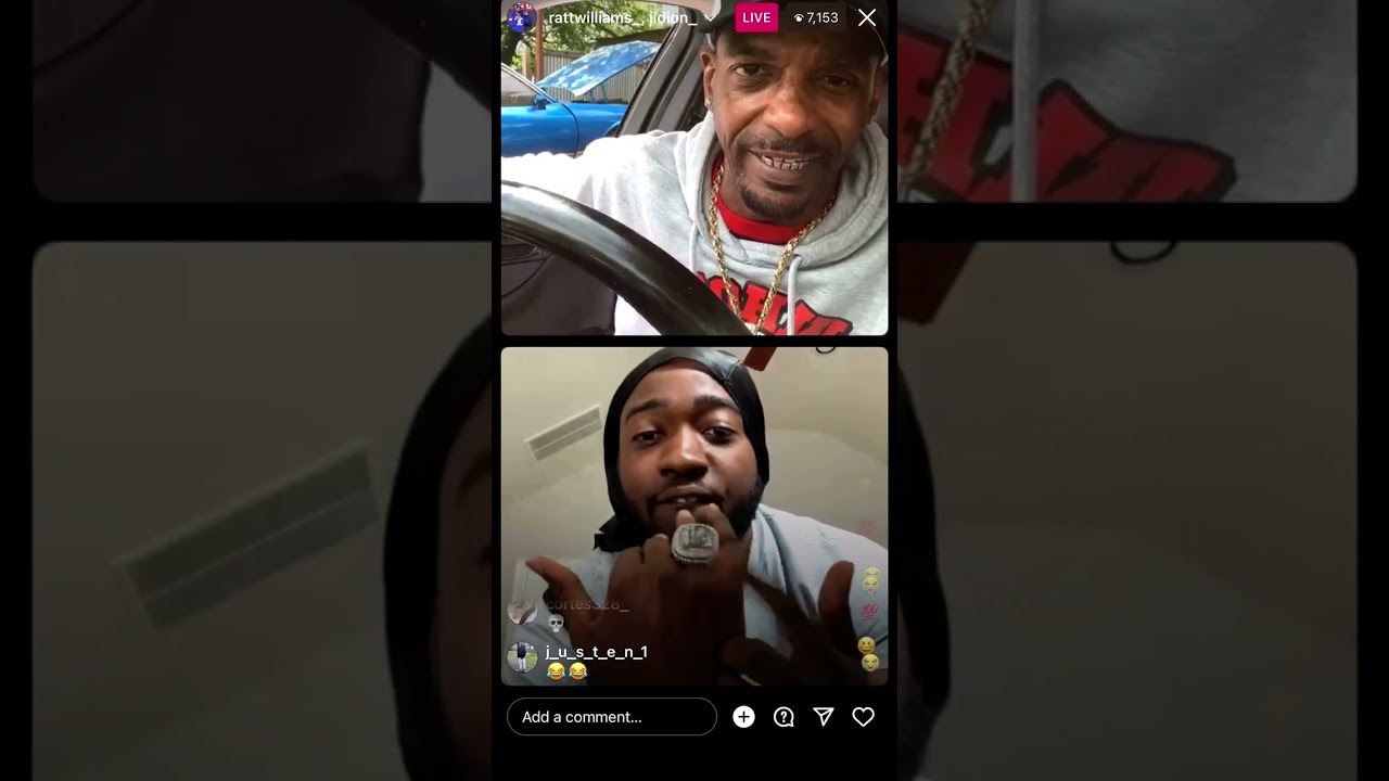 Charleston White Goes Ig Live With 
