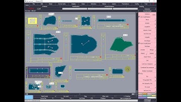 lectra modaris tools [77] F3 Point modification CONSTRAINT BY MEASURE||Creating link cut mark