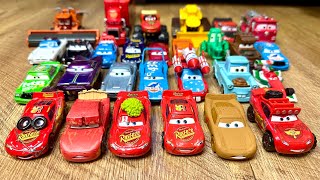 Looking for Lightning McQueen Cars: Lightning McQueen, Tow Mater, Francesco, Finn, Cruz Ramirez, Red