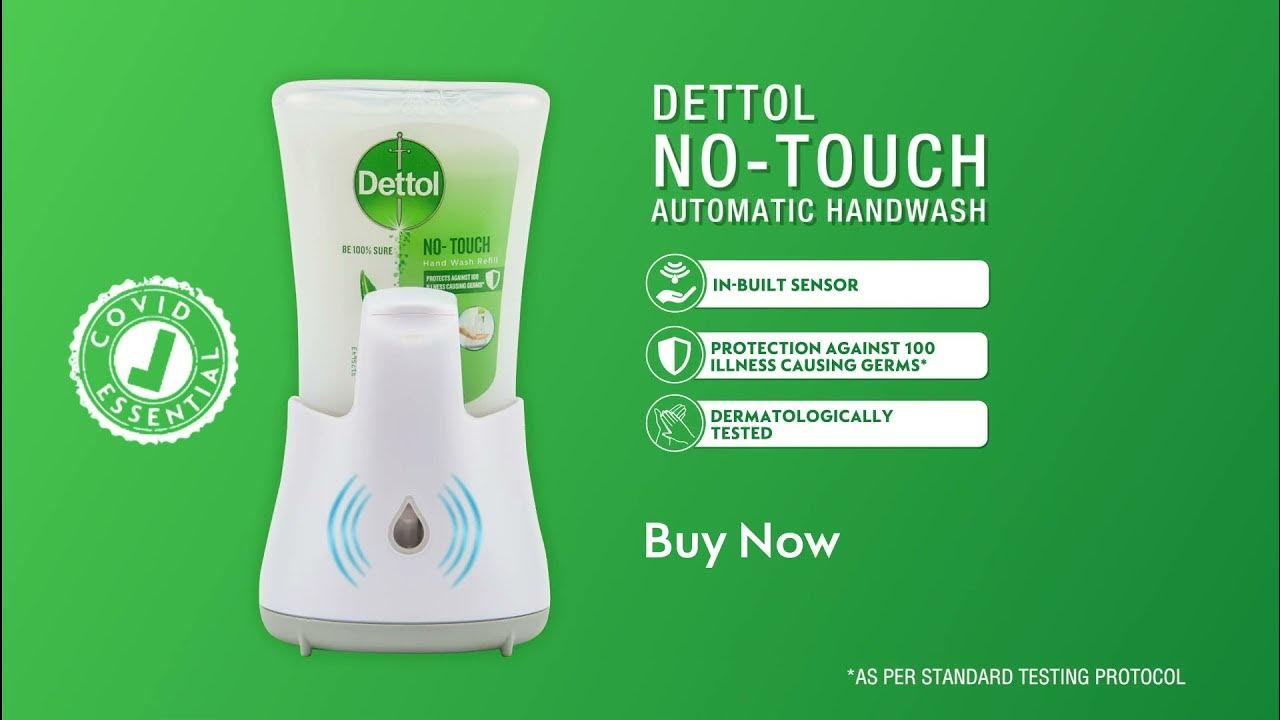 How to use #Dettol No Touch Handwash -