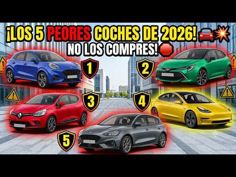 Estos 5 Autos te Dejarán en la Ruina en 2026