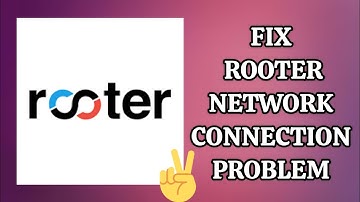Fix Rooter App Network Connection (No Internet) Problem|| TECH SOLUTIONS BAR