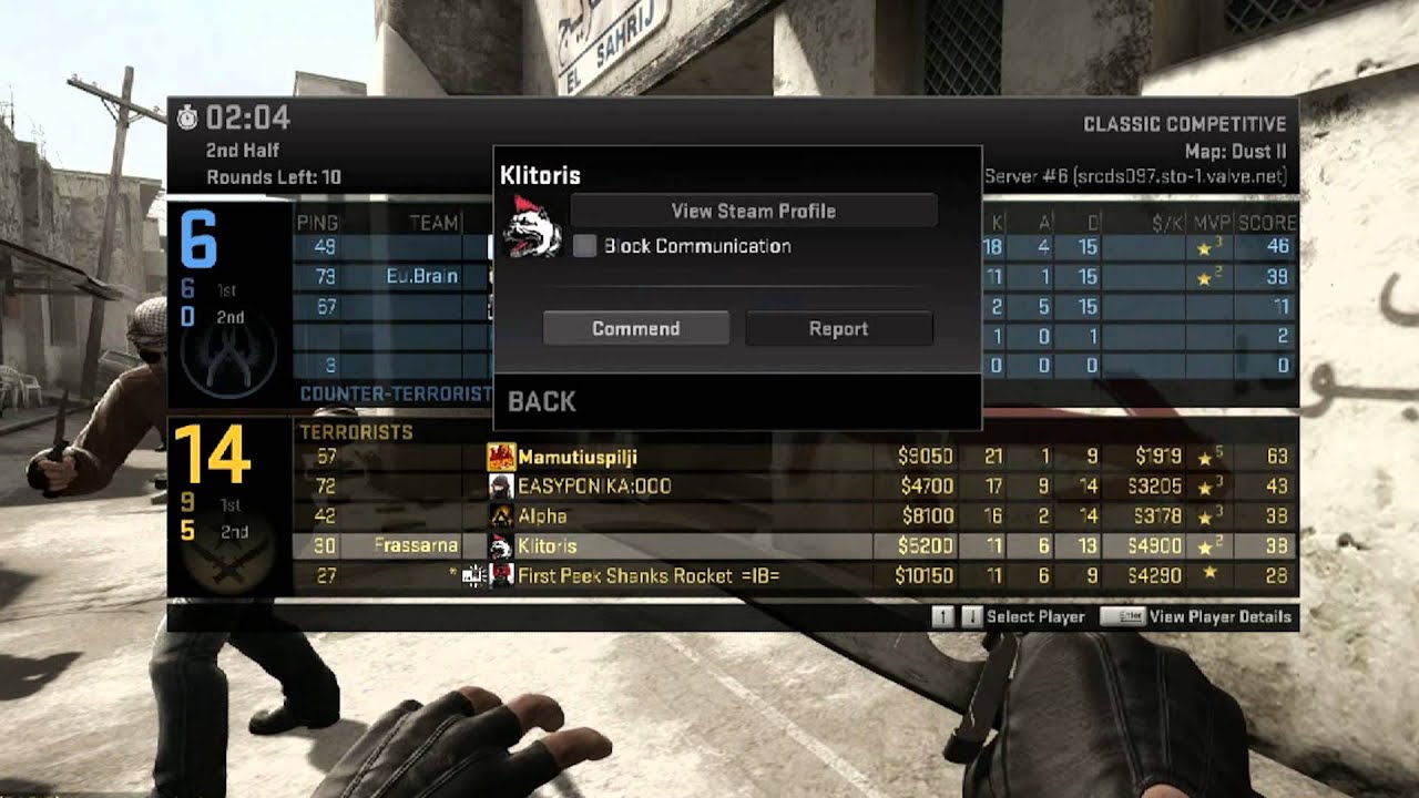How to commend in CS:GO - YouTube