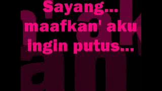 UNGU - SAYANG - LYRICS (ALBUM 2012)