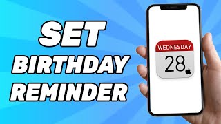 How to Set Birthday Reminder in iPhone Calendar 2024 screenshot 4