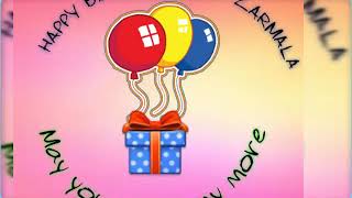 Happy Birthday To Zarmala