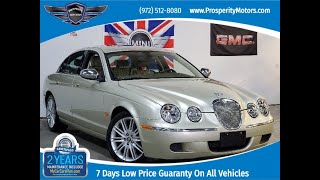2008 Jaguar S-TYPE 3.0L ONE OWNER Extra Clean Low Miles 84K Only !!! (Carrollton, Texas)