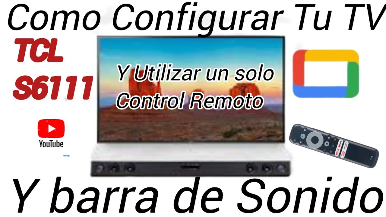 Cómo configurar tu barra de sonido