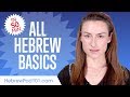 Learn hebrew in 50 minutes  all basics every beginners need